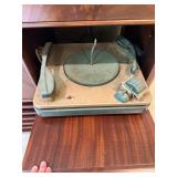 Vintage Philco Console TV Cabinet With Turntable