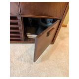 Vintage Philco Console TV Cabinet With Turntable