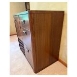 Vintage Philco Console TV Cabinet With Turntable