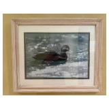 Framed Duck Print Wall Art