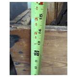 Vintage Elto Wooden Firewood Crate With Logs
