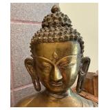Large Seated Buddha Statue 27 in