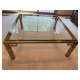 Brass Glass Coffee Table