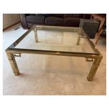 Brass Glass Coffee Table