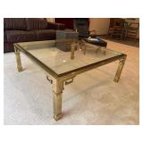 Brass Glass Coffee Table