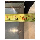 Pair of Upholstered Cube End Tables