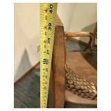 Round Pedestal Pub Table & 3 Arm Chairs