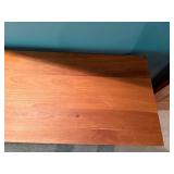Wood Bookcase Room Divider With Open Shelves