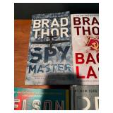 Brad Thor & Nelson DeMille Thriller Novels Mixed Lot of 6
