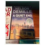 Brad Thor & Nelson DeMille Thriller Novels Mixed Lot of 6