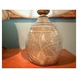 Mixed Decorative Lot of 5 With Pair of Ceramic Table Lamps