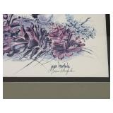 Jean Haefele Framed Limited Edition Bird Print Kinda Corny 404/1500
