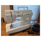 Singer School Model Electronic Sewing Machine w/ Pedal Box Untested