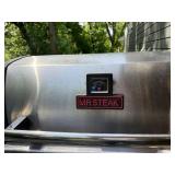 Mr. Steak Propane Gas Grill w Side Burner Infrared 5 Knob Cabinet