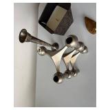 Nagel KG Candleholder Decor Lot Brass Duck Vase Candle West Germany