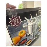 Hoffritz Rotating Stainless Steel Fondue Set Item 402067 Boxed