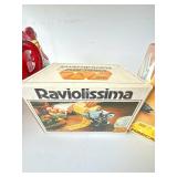 Marcato Atlas 150 Pasta Maker & Raviolissima Boxed Italy Lot