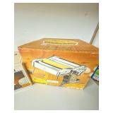 Marcato Atlas 150 Pasta Maker & Raviolissima Boxed Italy Lot