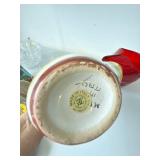 Hortensja Cobalt Blue Glass Pitcher Poland Art Glass 9 In Label