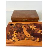 Hoffritz Cutlery New York Stag Handle Knife Set in Box w Board