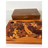 Hoffritz Cutlery New York Stag Handle Knife Set in Box w Board