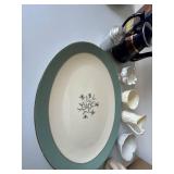 Vintage Mixed Decor Lot Lenox Kingsley Belleek Pottery Serving Pieces
