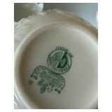 Vintage Mixed Decor Lot Lenox Kingsley Belleek Pottery Serving Pieces