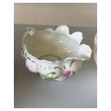 Vintage Mixed Decor Lot Lenox Kingsley Belleek Pottery Serving Pieces