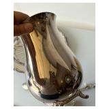 WMF Ikora Germany Silverplate Pitcher Tray Spoon Mixed Tableware Lot