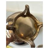 WMF Ikora Germany Silverplate Pitcher Tray Spoon Mixed Tableware Lot