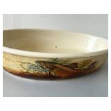 Hall China Oval Gratin Dishes & Trout Casserole 9 Pc Stoneware Lot