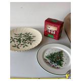 Lenox Jalem Christmas Holiday Serving Plates Bowls 3 Pc Lot