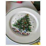 Lenox Jalem Christmas Holiday Serving Plates Bowls 3 Pc Lot