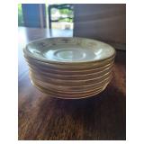 Noritake Imperial Suite 9984 Bone China Cup & Saucer Set (Lot of 8)