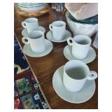 Reed & Barton Paul Revere Bowl Set & 4 Cups With Saucers