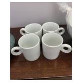 Reed & Barton Paul Revere Bowl Set & 4 Cups With Saucers