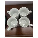 Reed & Barton Paul Revere Bowl Set & 4 Cups With Saucers