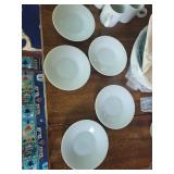Reed & Barton Paul Revere Bowl Set & 4 Cups With Saucers