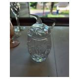 Mixed Lot Cut Glass Vanity Decor Pieces