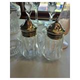 Mixed Lot Cut Glass Vanity Decor Pieces