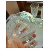 Mixed Lot Cut Glass Vanity Decor Pieces