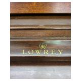Lowrey Upright Piano With Bench