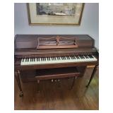 Lowrey Upright Piano With Bench