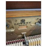 Lowrey Upright Piano With Bench