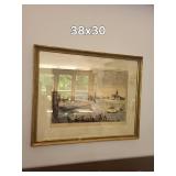 Framed Florence Print 38x30