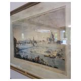 Framed Florence Print 38x30