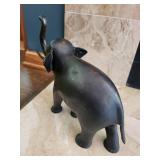 Black Elephant Figurine Made in India