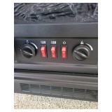 Electric Fireplace Stove Heater 1500W & 1000W