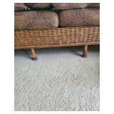 Wicker Patio Sofa