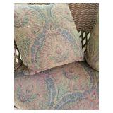 Wicker Patio Sofa